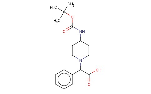 (4-N-BOC-AMINO-PIPERIDIN-1-YL)-PHENYL-ACETIC ACID